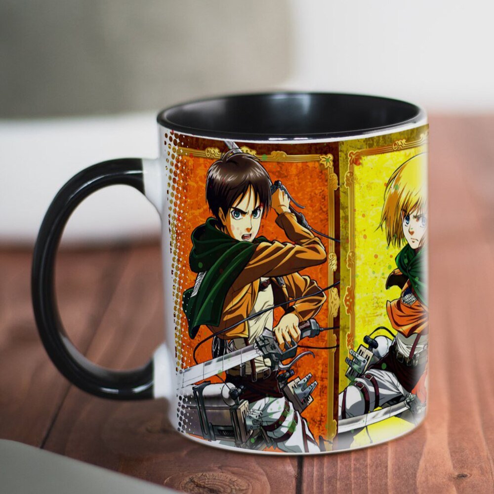 New AOT Armin & Eren Ceramic Mug
